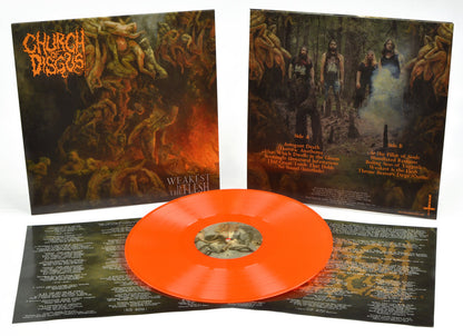 CHURCH OF DISGUST - Weakest Is The Flesh LP (ORANGE)