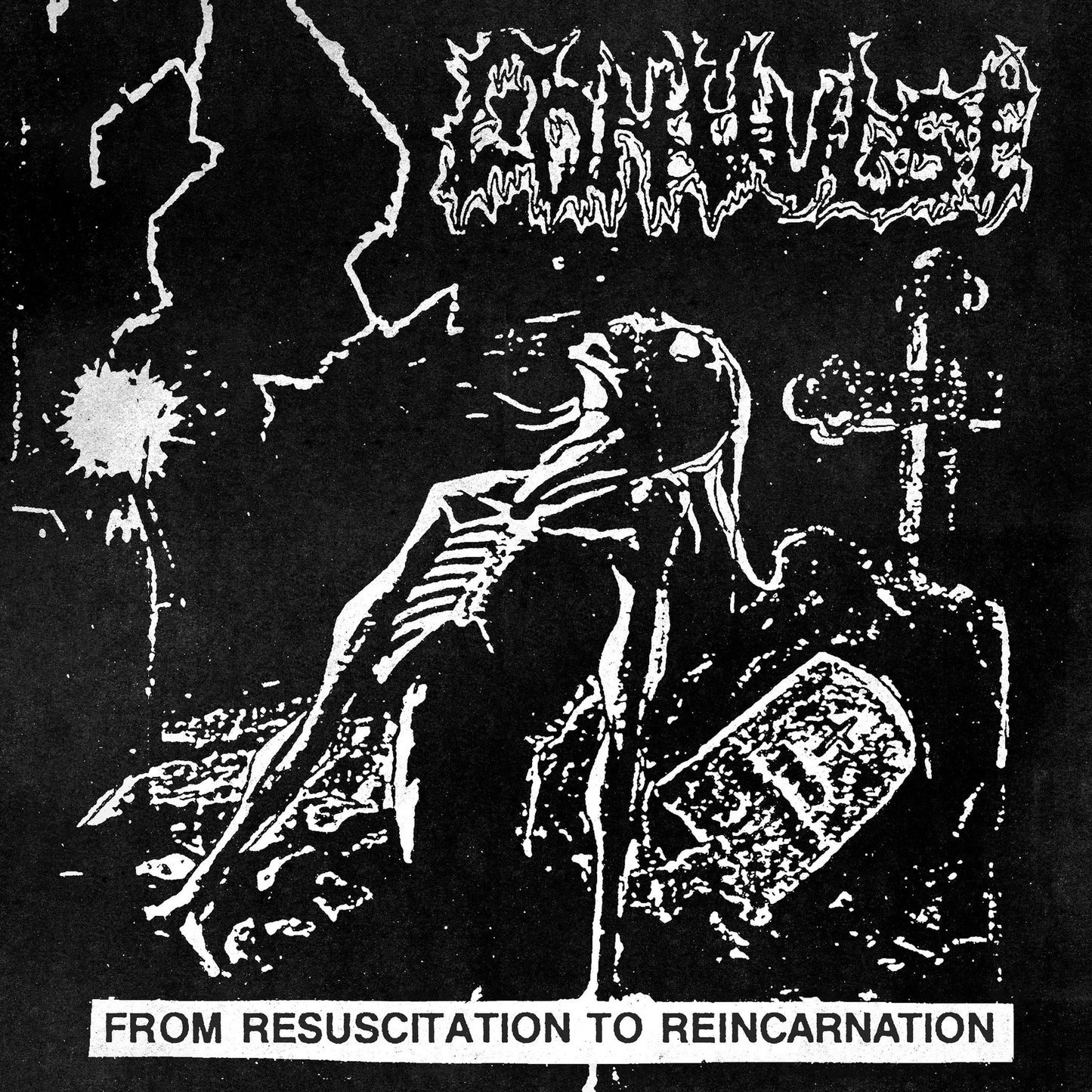 CONVULSE - From Resuscitation to Reincarnation - The Early Years LP (SPLATTER) (Preorder)