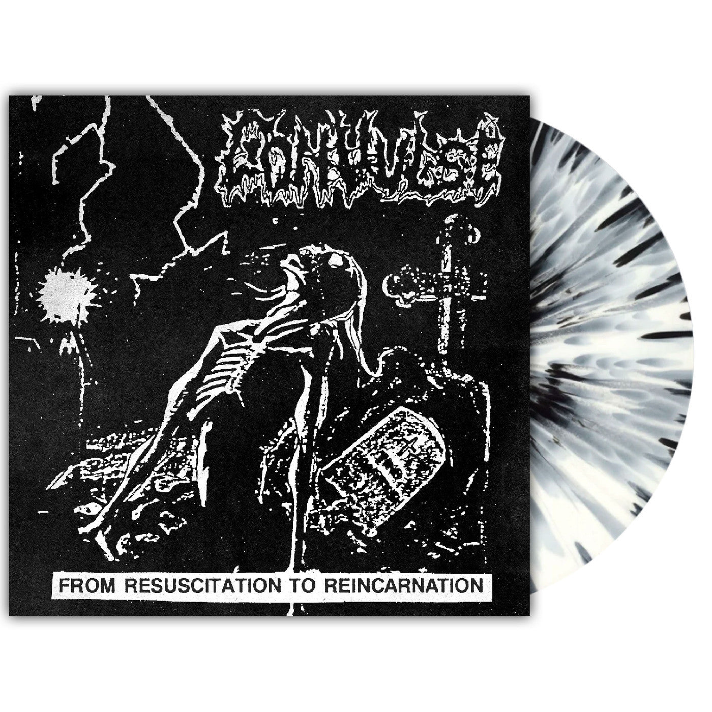 CONVULSE - From Resuscitation to Reincarnation - The Early Years LP (SPLATTER) (Preorder)