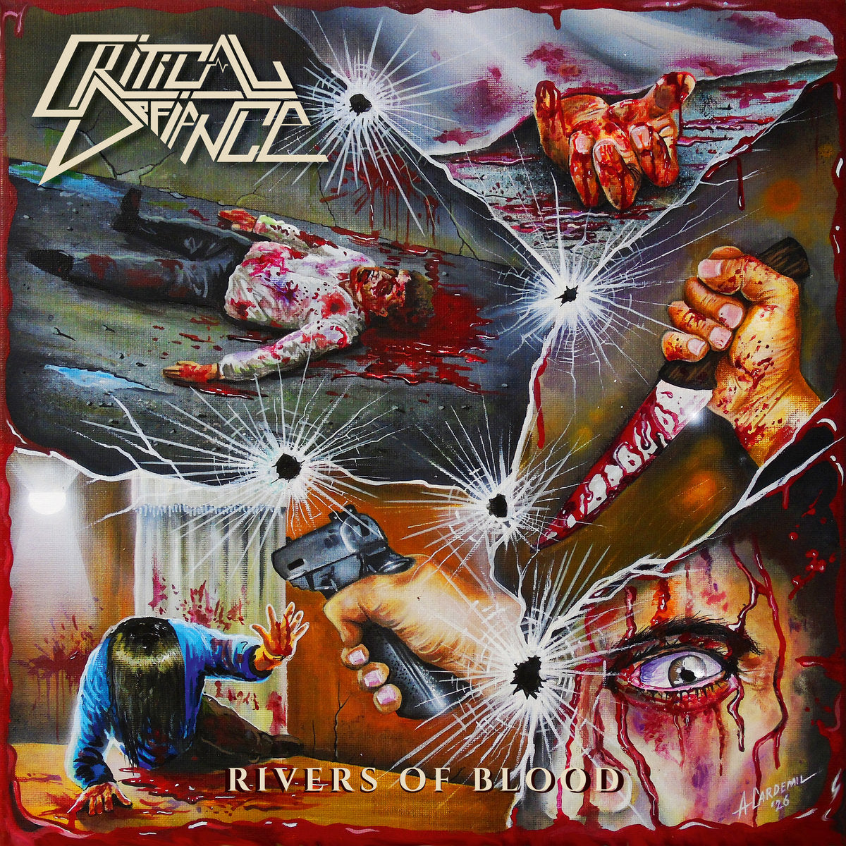 CRITICAL DEFIANCE - Rivers of Blood LP (Preorder)