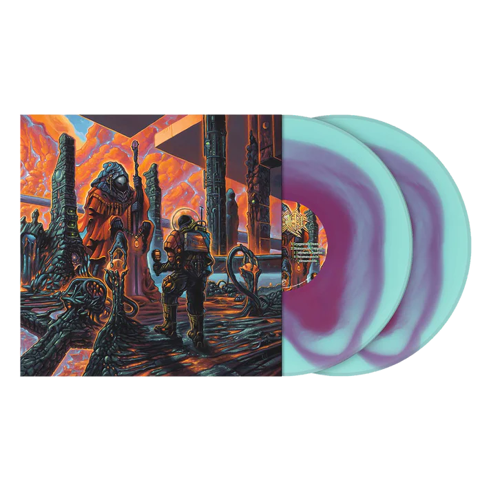 CRYPTIC SHIFT - Overspace & Supertime 2LP (CAULDRON BLUE)