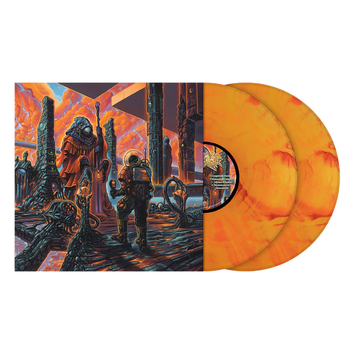 CRYPTIC SHIFT - Overspace & Supertime 2LP (CLOUDSPACE ORANGE)