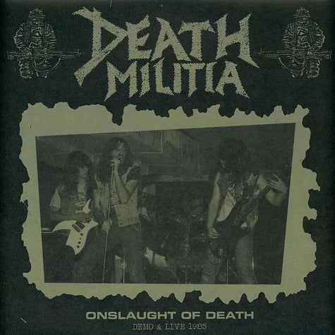 DEATH MILITIA - Onslaught Of Death 1985 LP+CD w/booklet (DIEHARD)