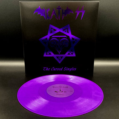 DEATH SS - The Cursed Singles LP (PURPLE)