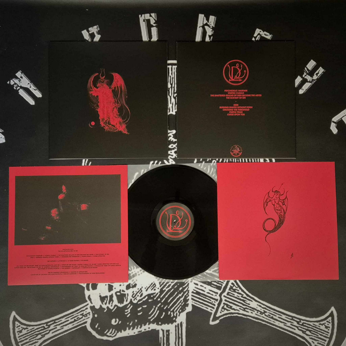 DEATHLESS VOID - The Voluptuous Fire Of Sin LP