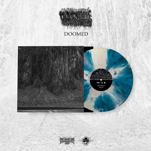 DEFACEMENT - Doomed LP (BLUE/WHITE)