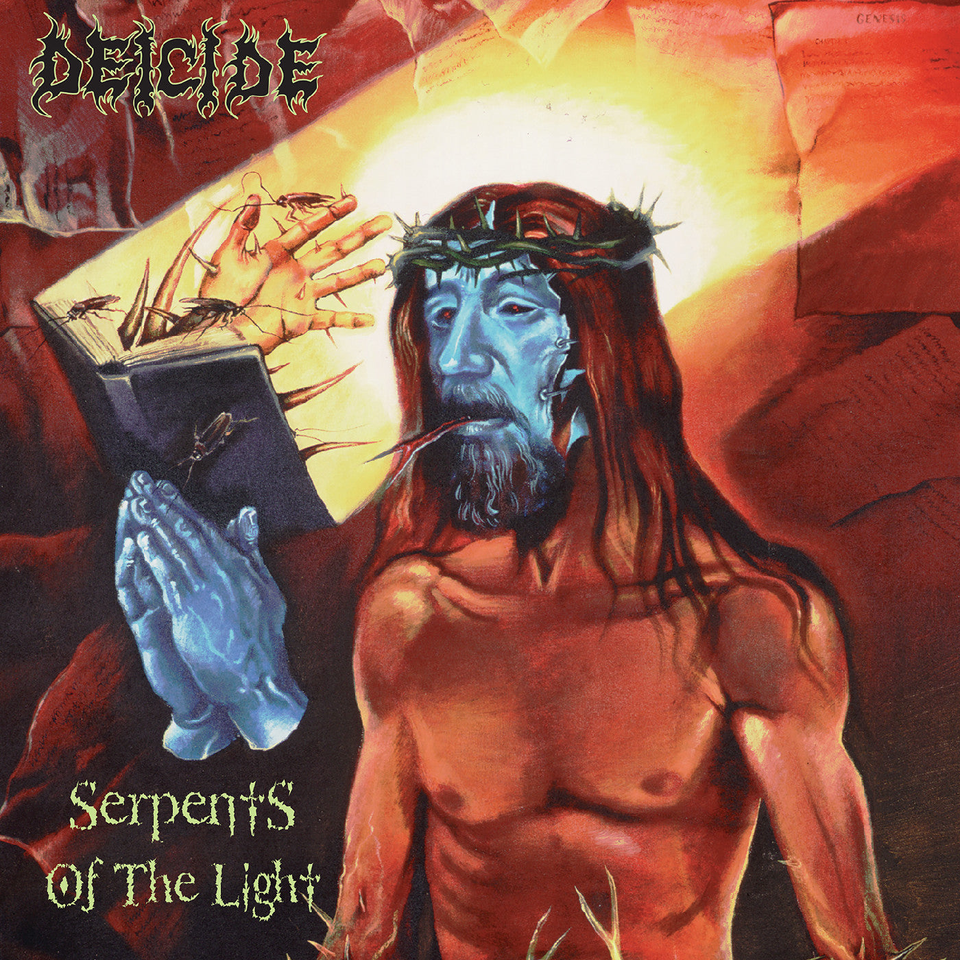 DEICIDE - Serpents Of The Light LP (DEATHLY BLUE)