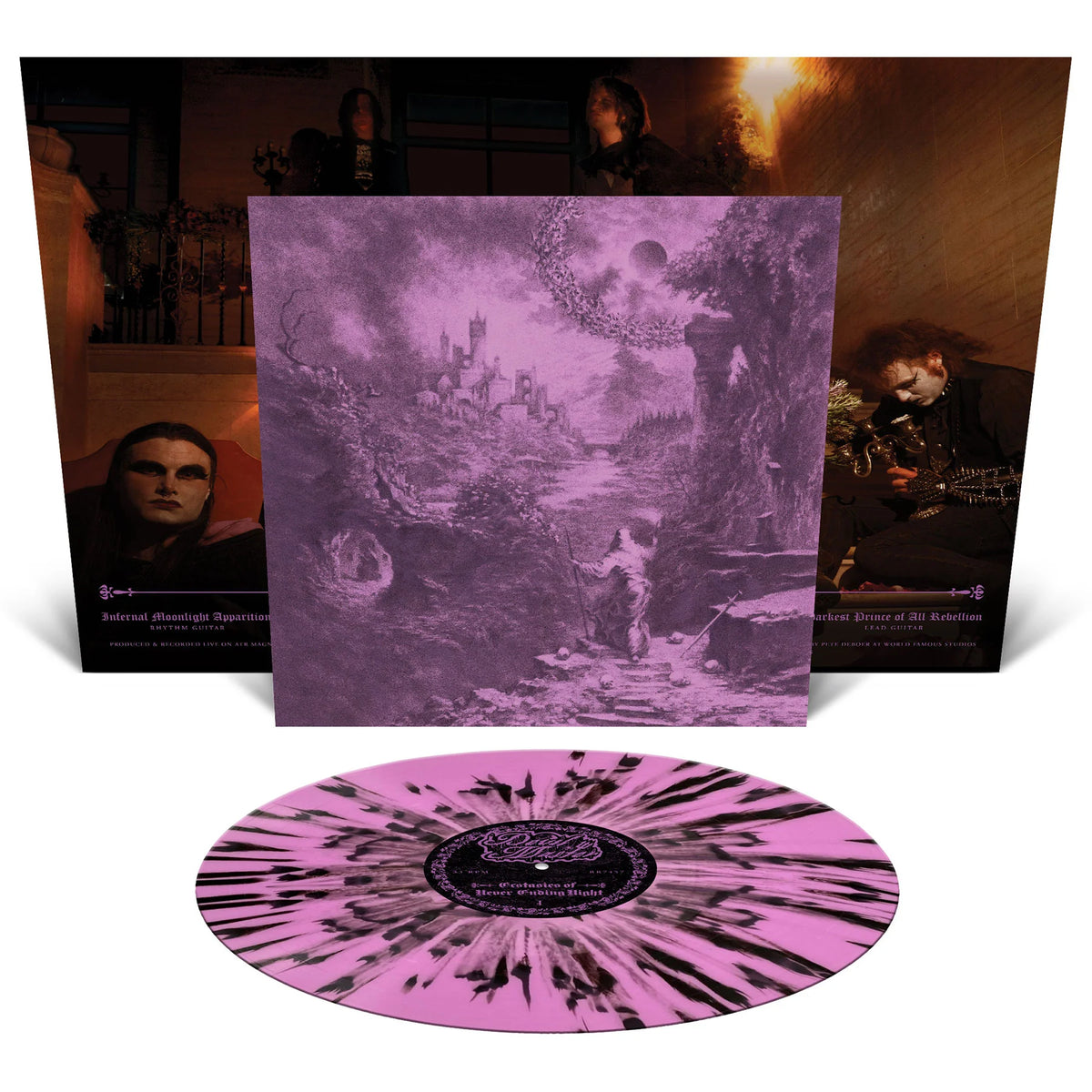 DEVIL MASTER - Ecstasies of Never Ending Night LP (SPLATTER)