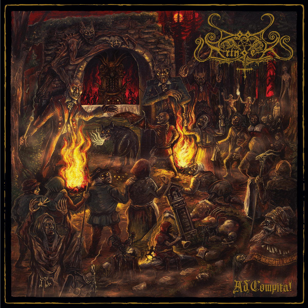 DOOMBRINGER - Ad Compita! LP (AMARANTH) (Preorder)