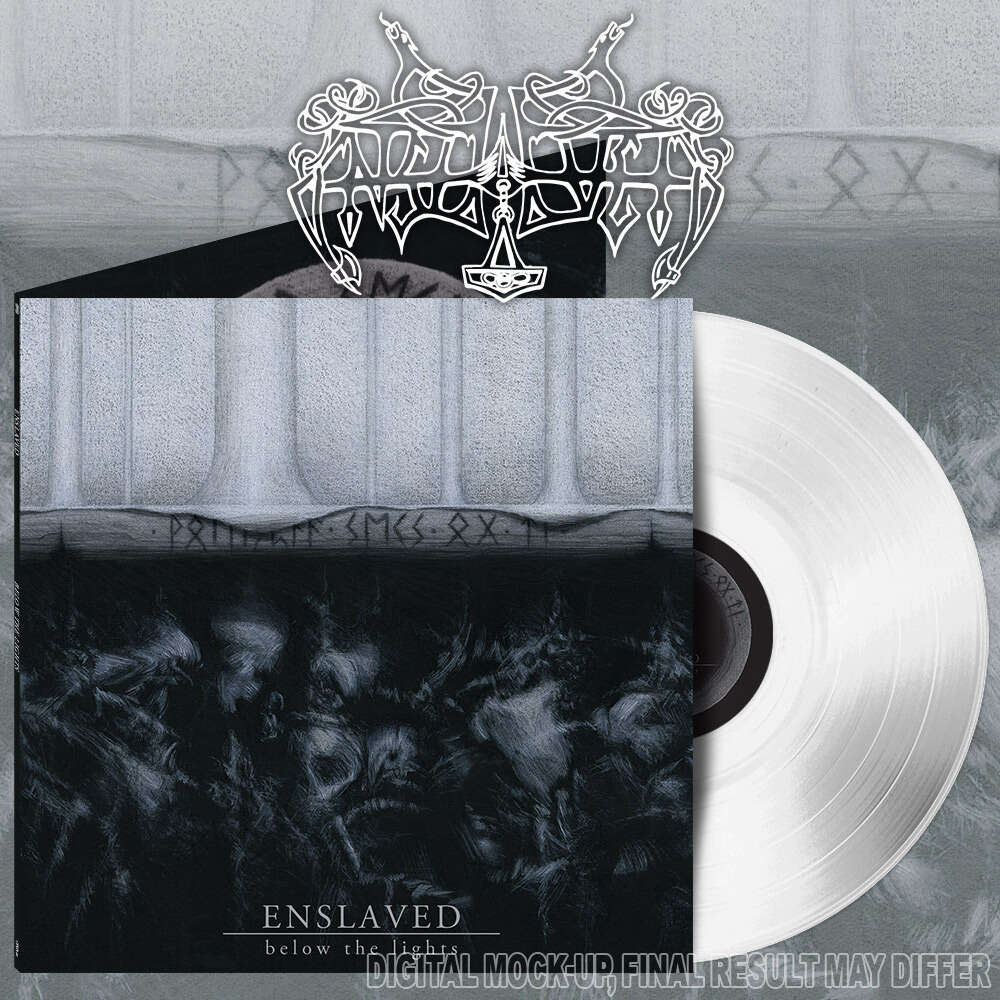 ENSLAVED - Below the Lights LP (WHITE) (Preorder)