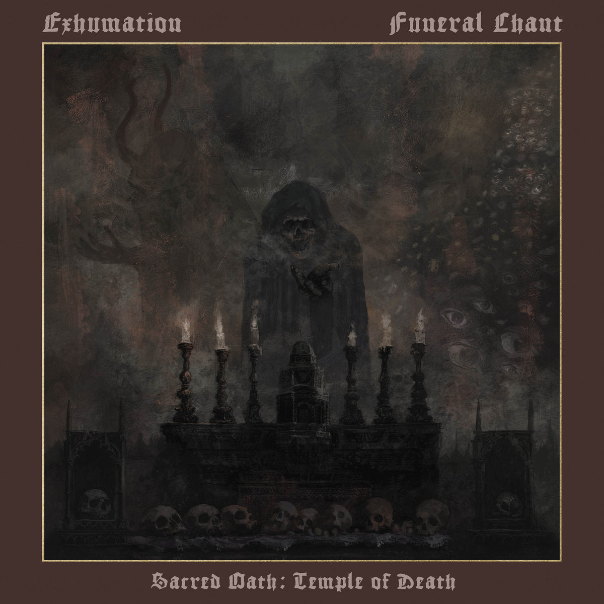 EXHUMATION / FUNERAL CHANT - Sacred Oath: Temple of Death LP (Preorder)