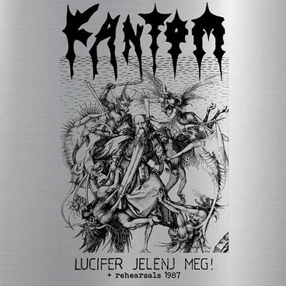 FANTOM - Lucifer Jelenj Meg! + Rehearsals 1987 DIEHARD LP (MARBLE)