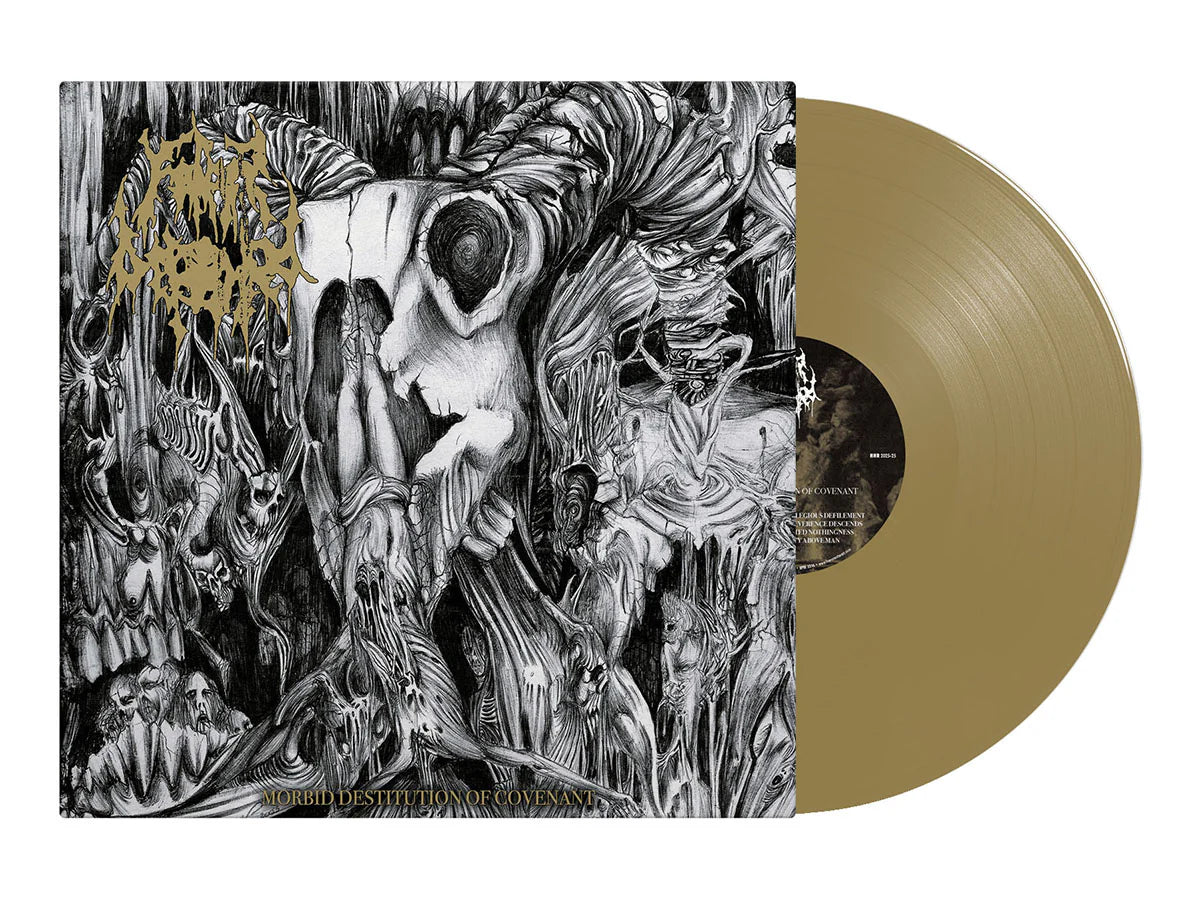FATHER BEFOULED - Morbid Destitution Of Covenant LP (GOLD)