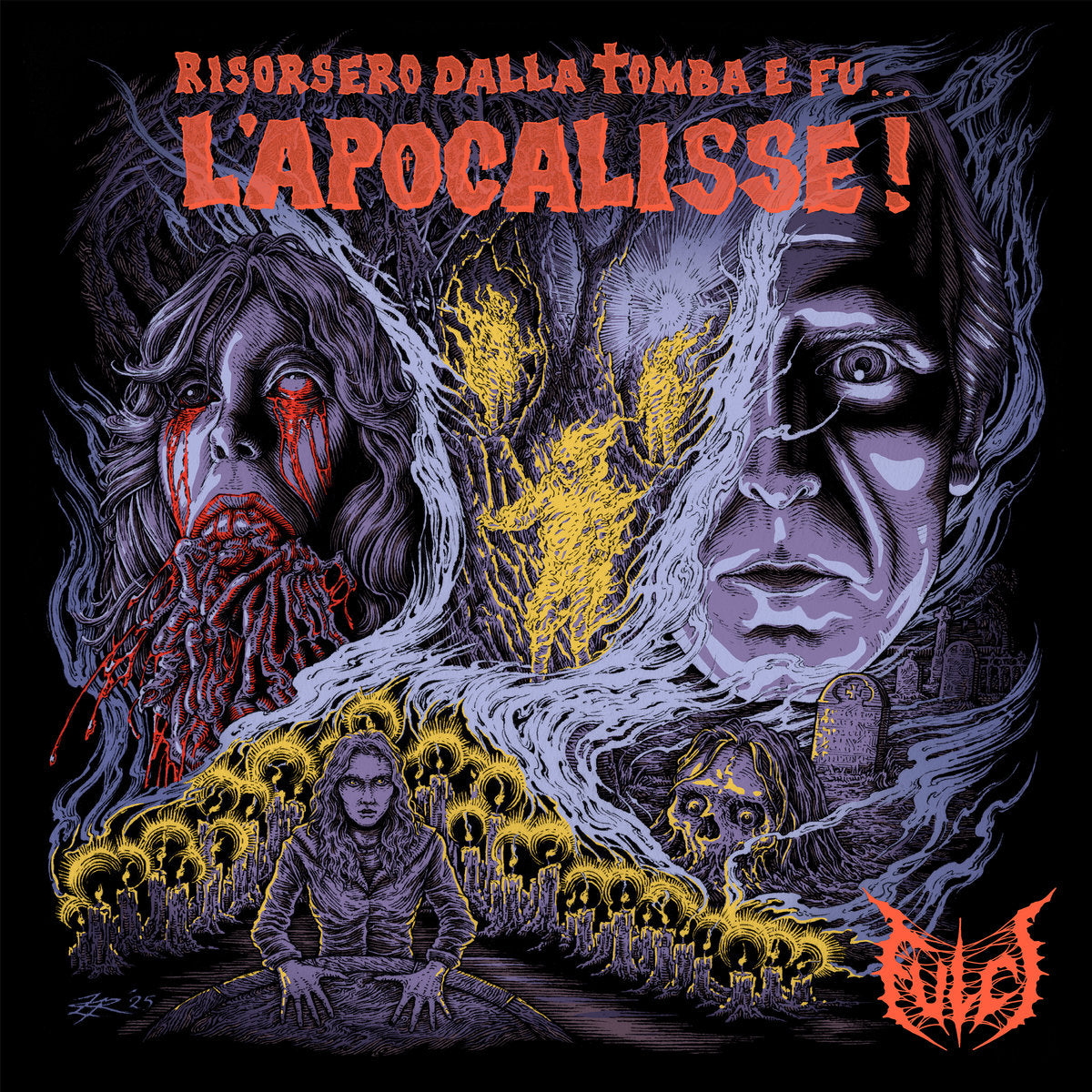 FULCI - Risorsero dalla Tomba e Fu… L’Apocalisse! 12"EP (ORANGE)