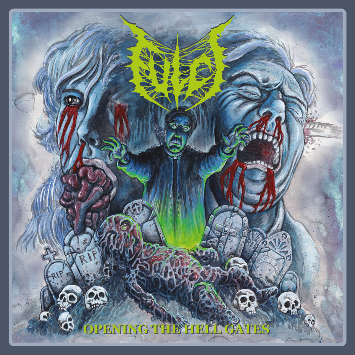 FULCI - Opening The Hell Gates LP (SPLATTER)