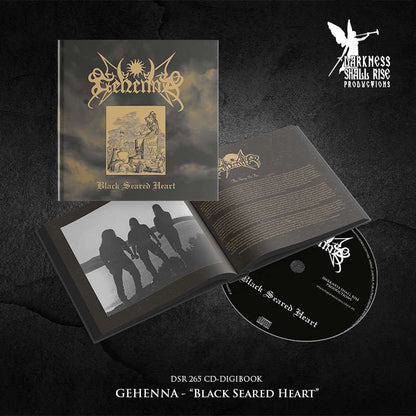 GEHENNA - Black Seared Heart CD BOOK