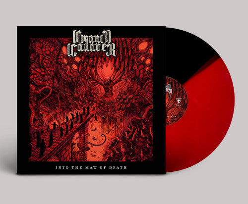 GRAND CADAVER - Into The Maw Of Death LP (RED/BLACK) (Preorder)