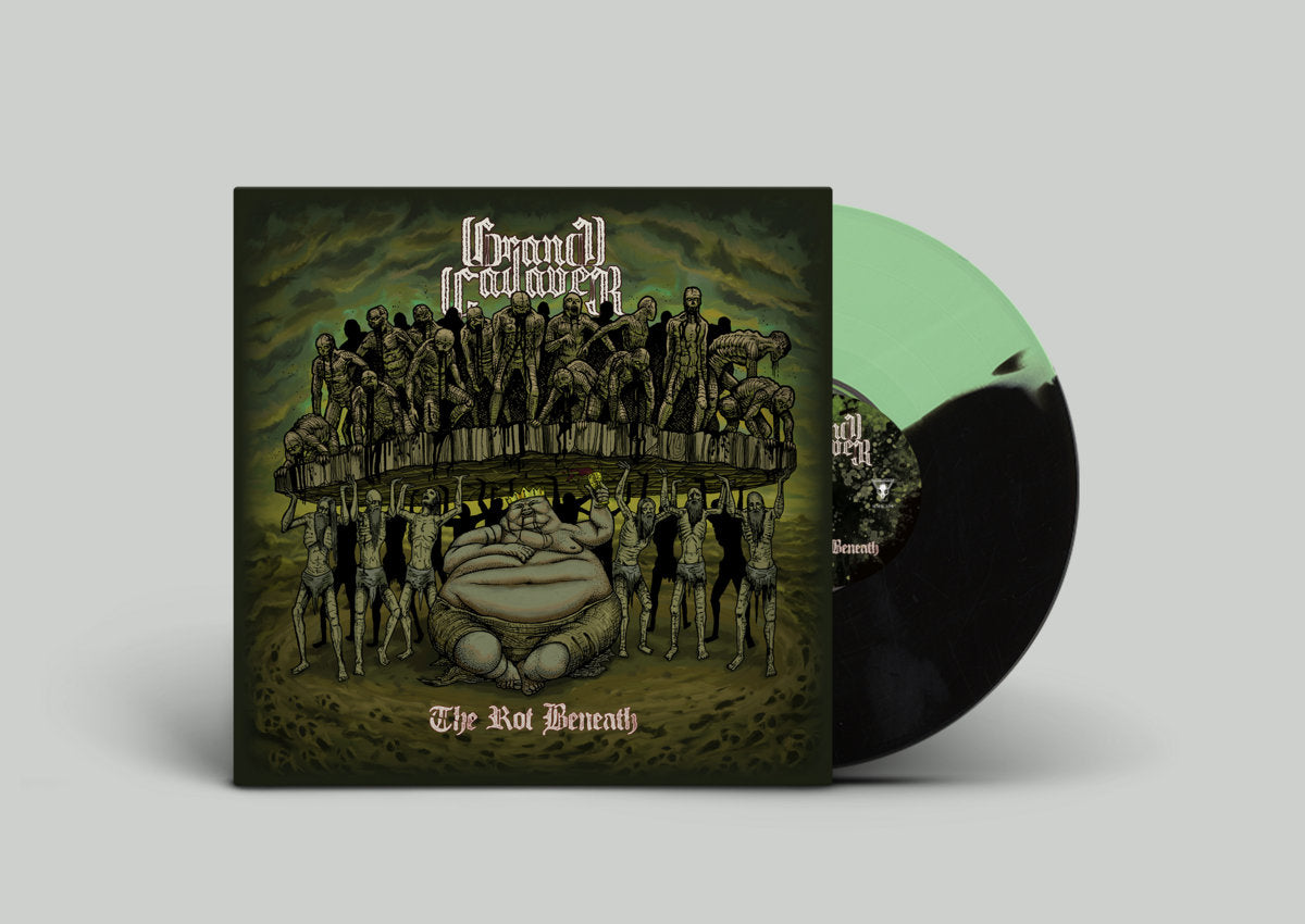 GRAND CADAVER - The Rot Beneath MLP (GREEN/BLACK)