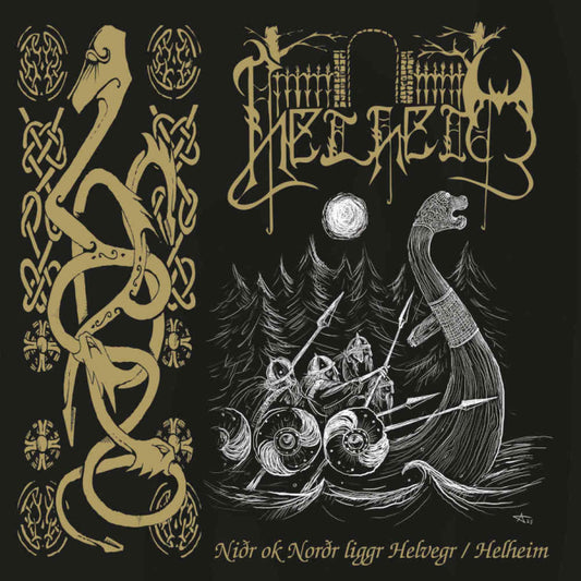 HELHEIM - Niðr Ok Norðr Liggr Helvegr / Helheim 2LP (GOLD)