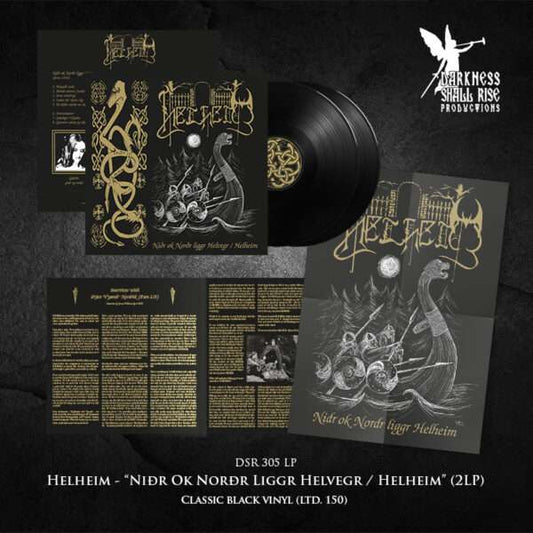 HELHEIM - Niðr Ok Norðr Liggr Helvegr / Helheim 2LP
