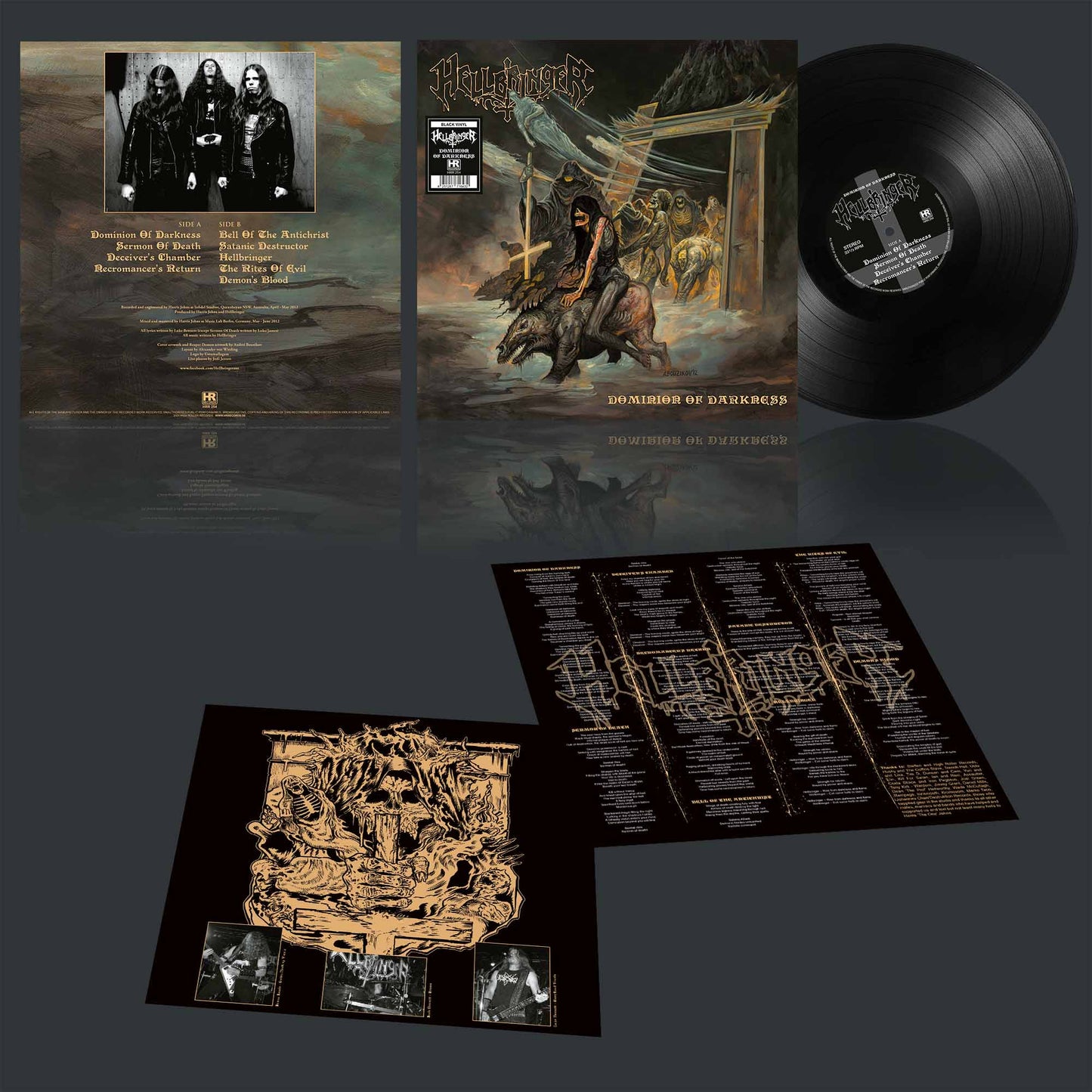 HELLBRINGER - Dominion Of Darkness LP