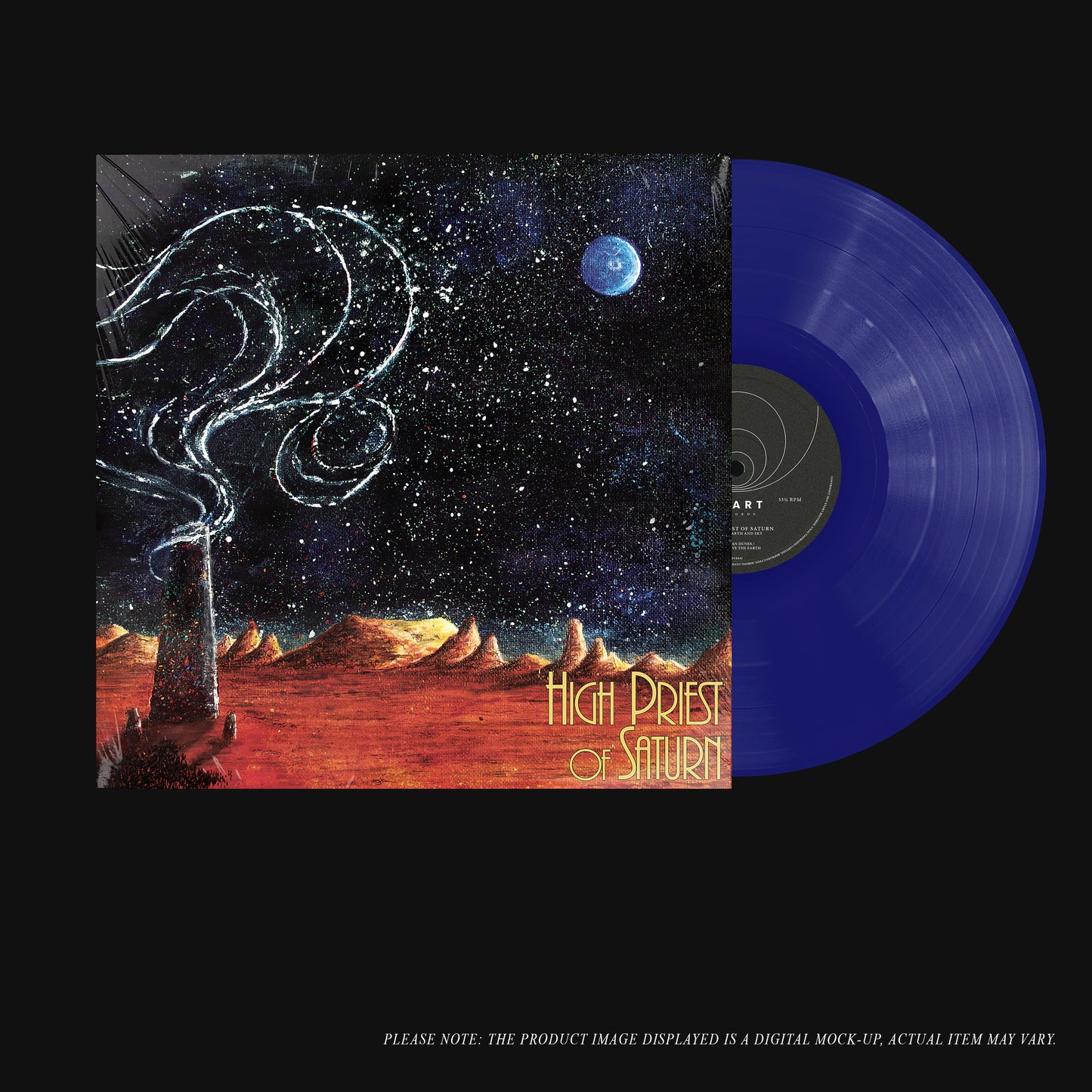 HIGH PRIEST OF SATURN - Son of Earth and Sky LP (BLUE) (Preorder)