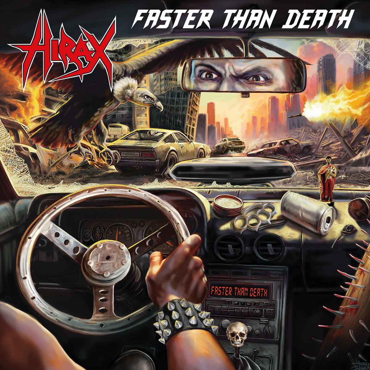 HIRAX - Faster Than Death 7"EP (YELLOW)