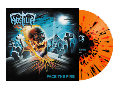 HOSTILIA - Face The Fire LP (SPLATTER)