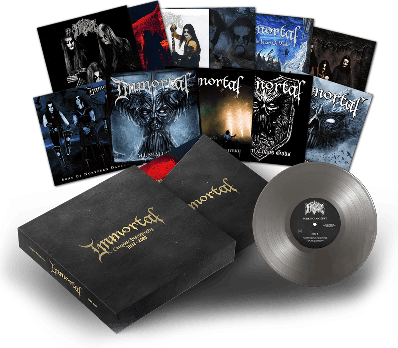 IMMORTAL - Complete Discography 1992-2023 11 LP BOX (SILVER) (Preorder)