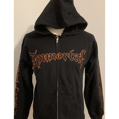 IMMORTAL - Damned In Black HOODIE (Preorder)