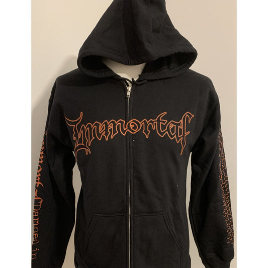 IMMORTAL - Damned In Black HOODIE (Preorder)