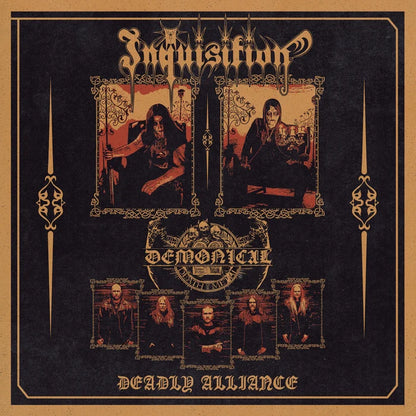INQUISITION / DEMONICAL - Deadly Alliance 7"EP (Preorder)