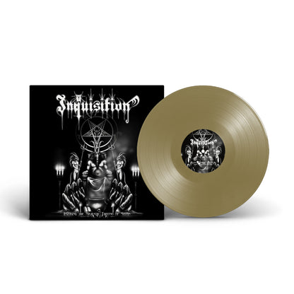 INQUISITION - Invoking The Majestic Throne Of Satan LP (GOLD)