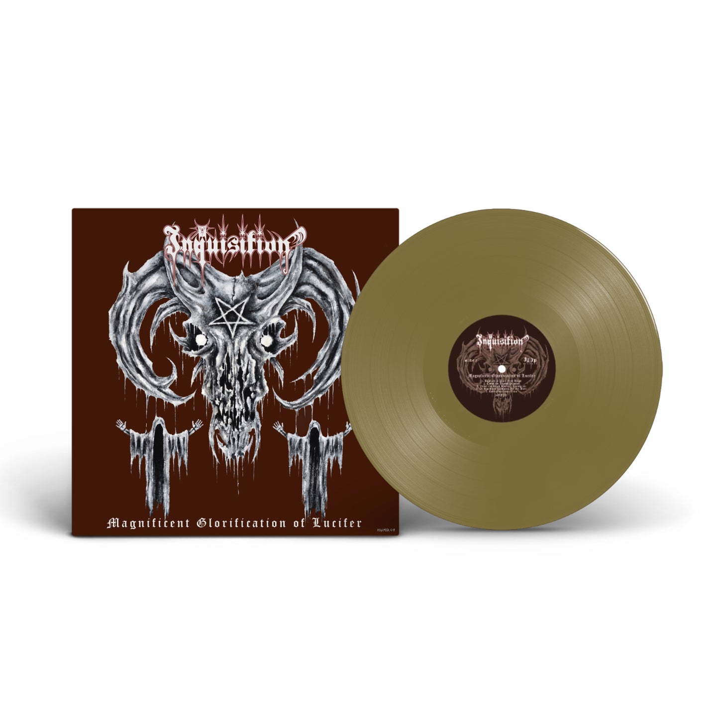 INQUISITION - Magnificent Glorification Of Lucifer LP (GOLD)