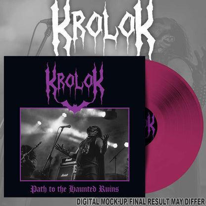 KROLOK - Path To The Haunted Ruins - Live Bratislava LP (PURPLE)