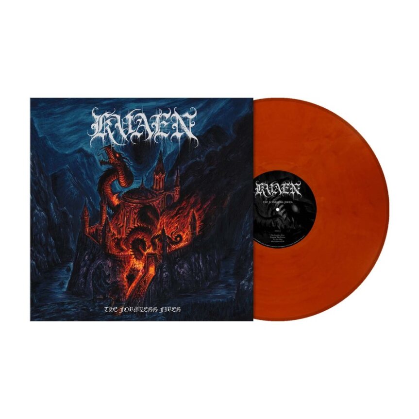 KVAEN - The Formless Fires LP (ORANGE MARBLE)
