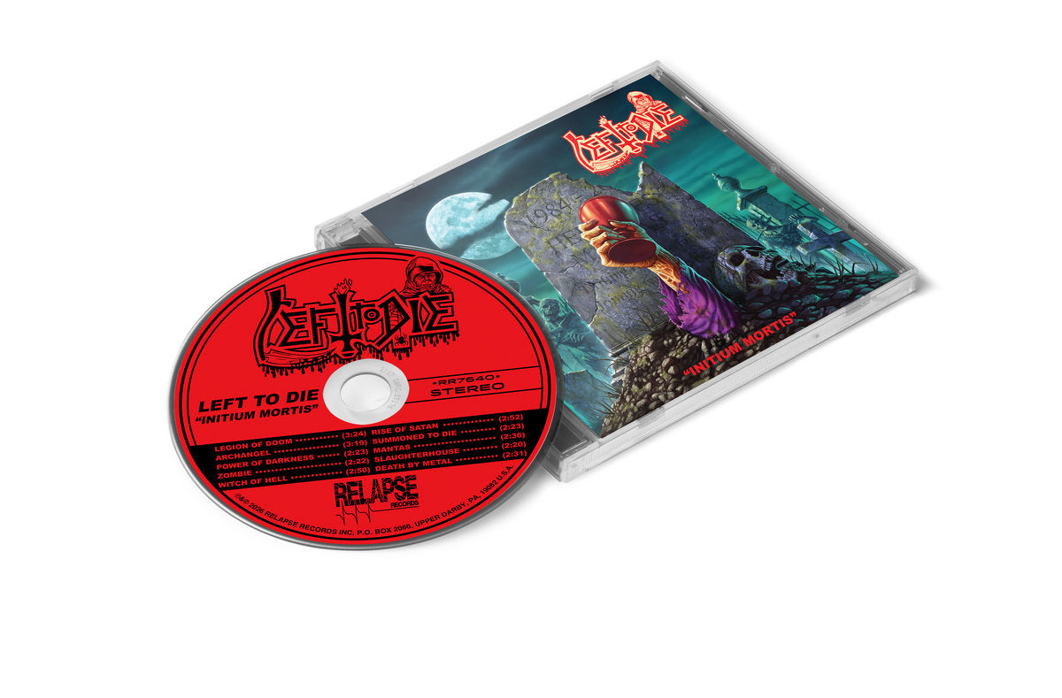 LEFT TO DIE - Initium Mortis CD (Preorder)