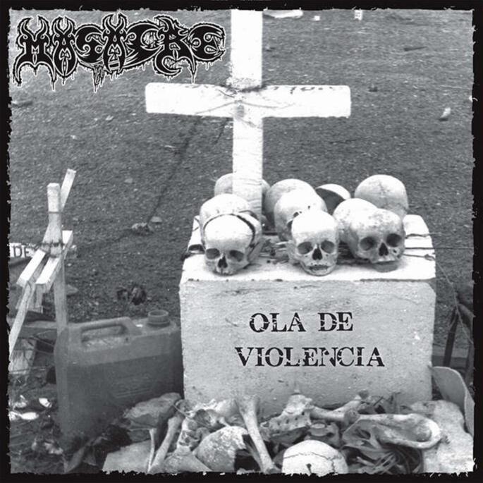 MASACRE - Ola De Violencia LP (WHITE)