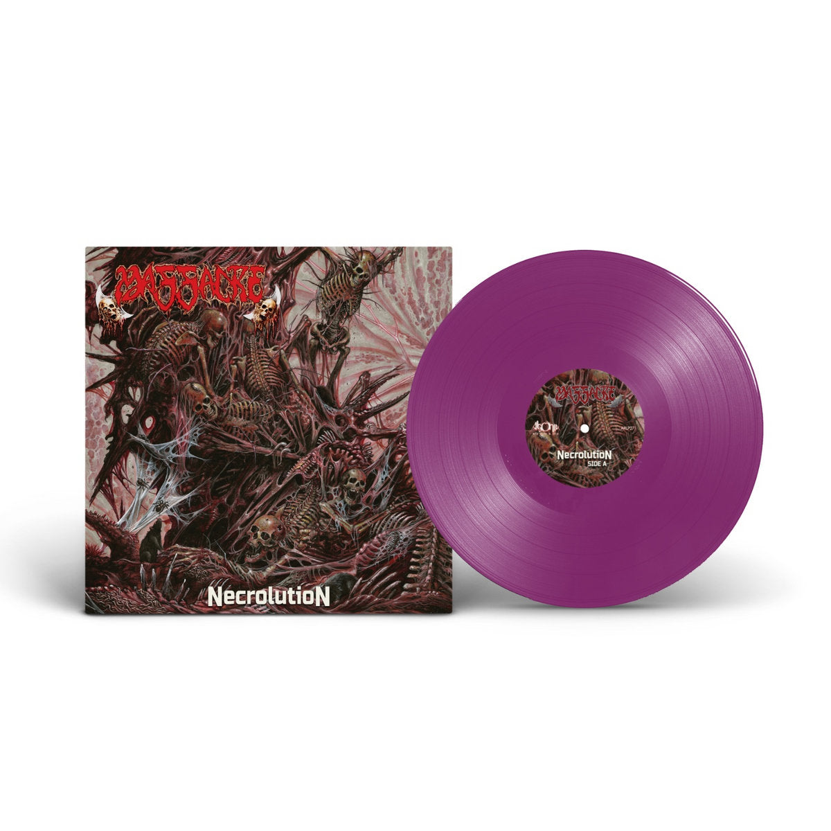 MASSACRE - Necrolution LP (PURPLE)