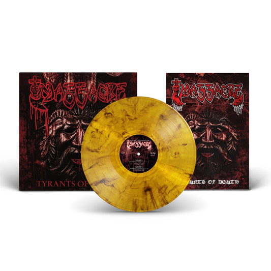 MASSACRE - Agressive Tyrant LP (GOLD MARBLE) (Preorder)