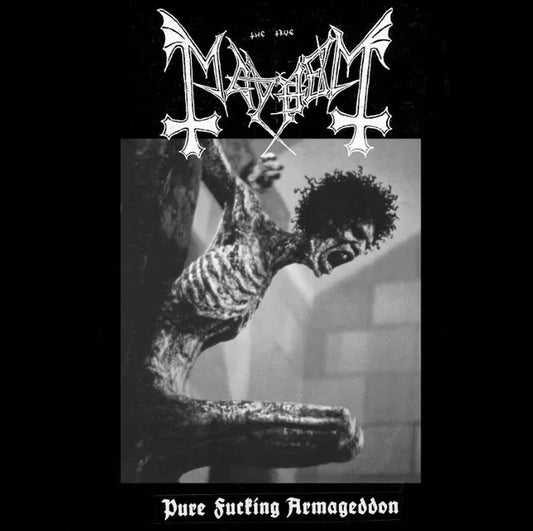 MAYHEM - Pure Fucking Armageddon 40th anniversary LP (WHITE)