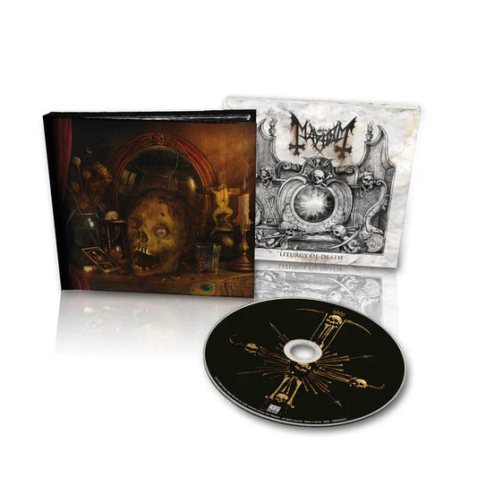 MAYHEM - Liturgy Of Death MEDIABOOK CD (Preorder)