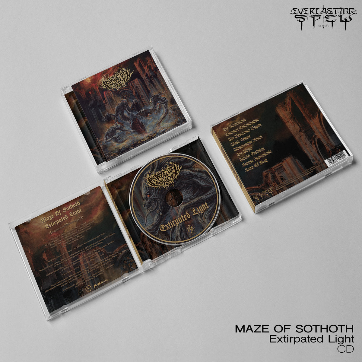 MAZE OF SOTHOTH - Extirpated Light CD