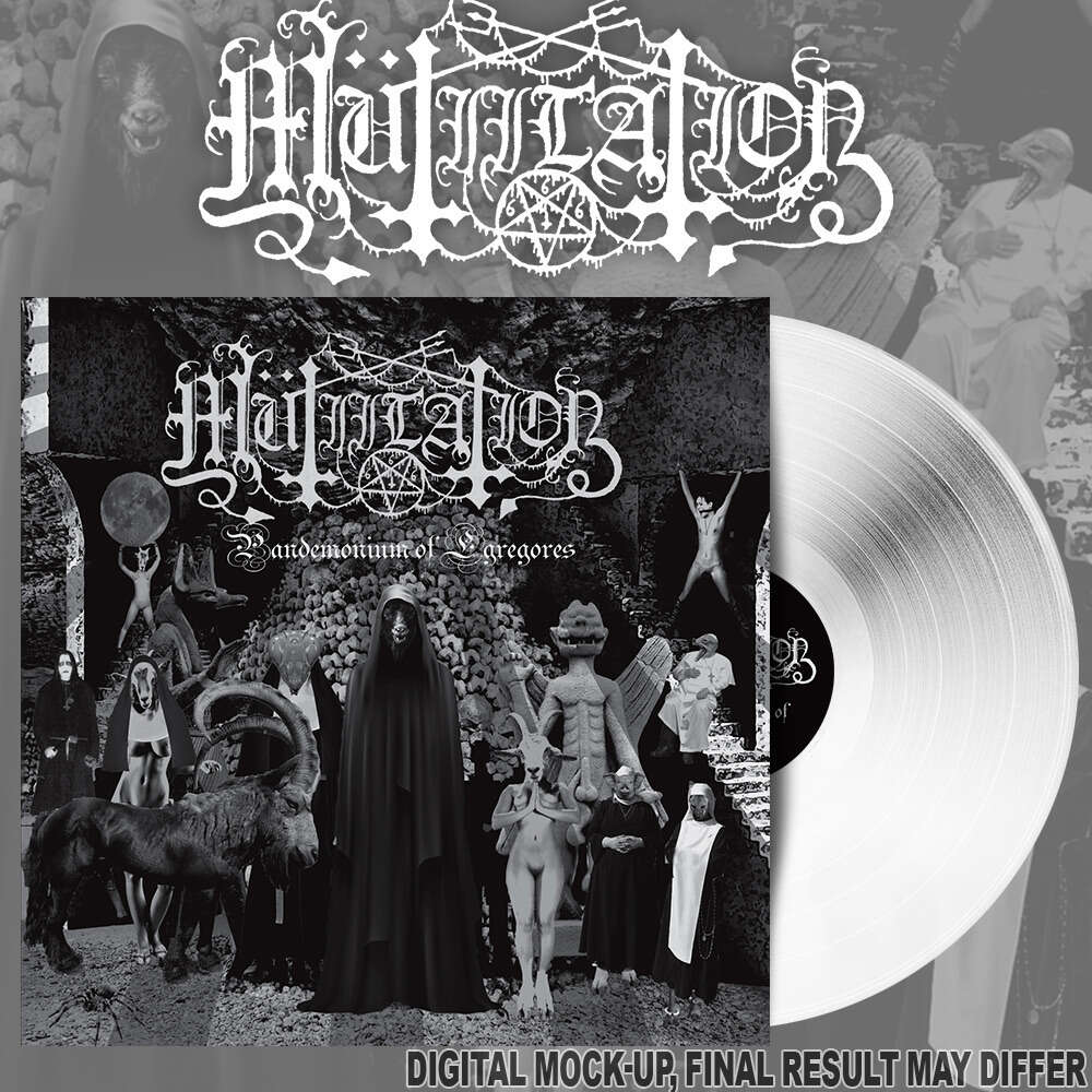 MUTIILATION - Pandemonium Of Egregores LP (WHITE)