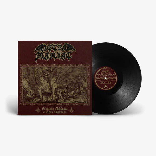 NECROMANIAC - Sciomancy, Malediction & Rites Abominable LP