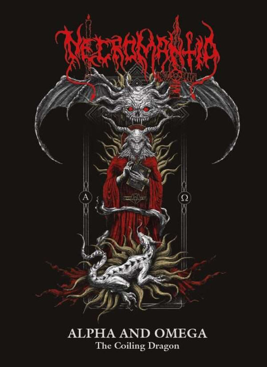 NECROMANTIA - Alpha And Omega – The Coiling Dragon 2CD BOOK