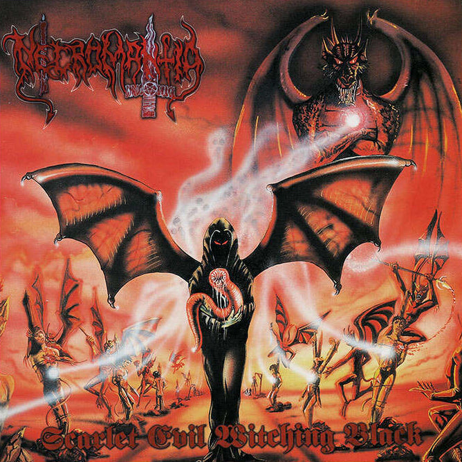 NECROMANTIA - Scarlet Evil Witching Black LP (CHERRY)* (Preorder)