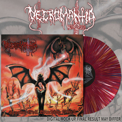 NECROMANTIA - Scarlet Evil Witching Black LP (CHERRY)* (Preorder)