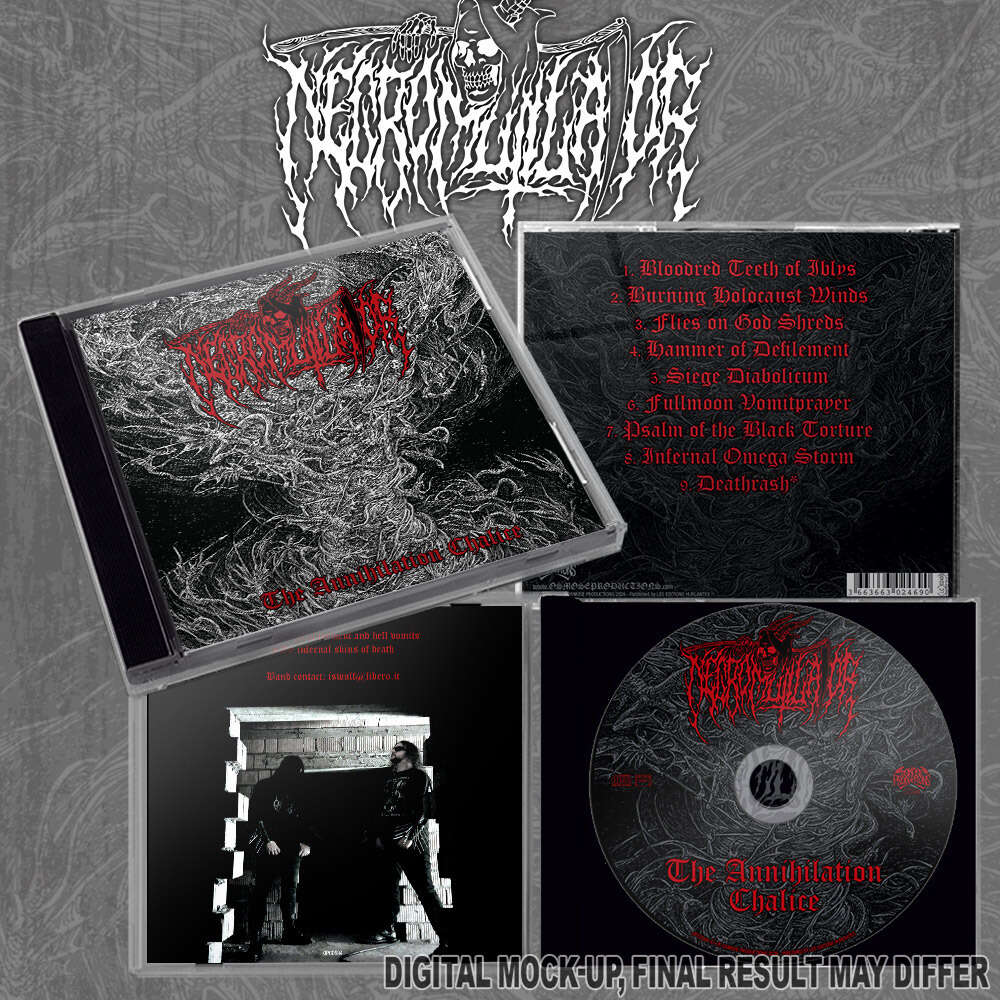 NECROMUTILATOR - The Annihilation Chalice CD (Preorder)