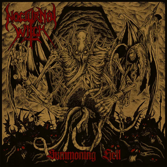 NOCTURNAL WITCH - Summoning Hell LP+7"EP (GOLD)